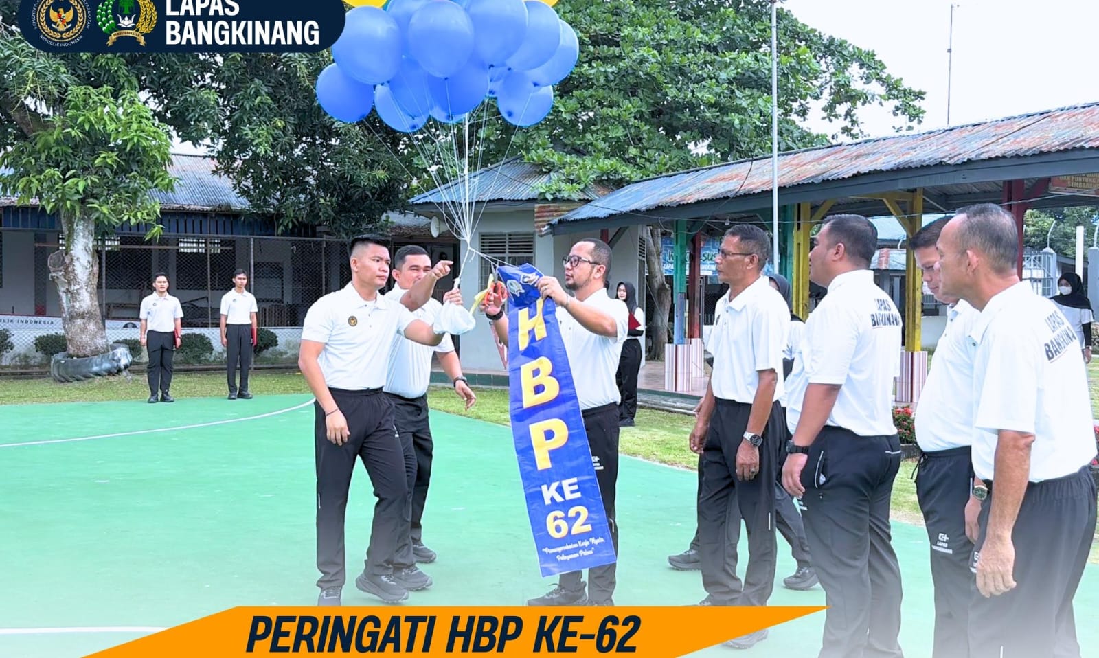 *PERINGATI HBP KE-62, LAPAS BANGKINANG GELAR PEMBUKAAN PEKAN OLAHRAGA DAN SENI NARAPIDANA*