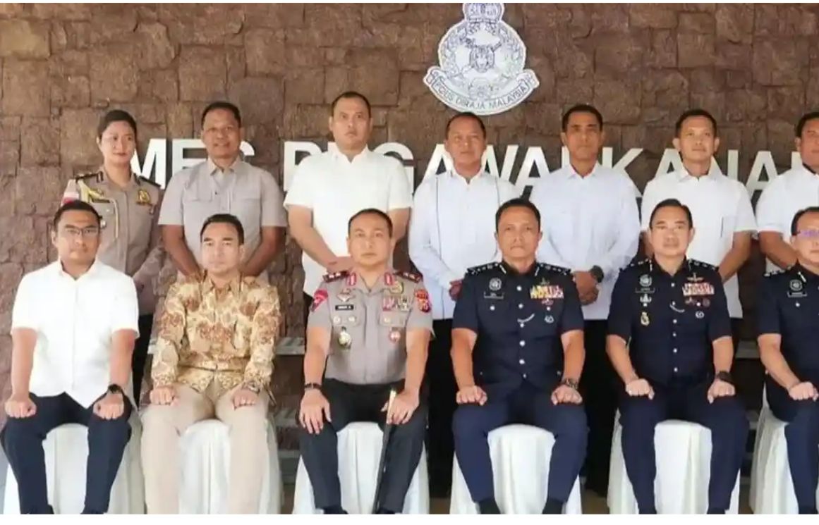 Kapolda Riau Bertemu Ketua Polis Melaka, Bahas&nbsp; Sinergi Keamanan Selat Malaka