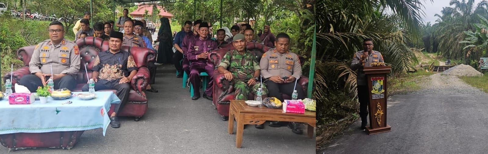 Doa Bersama Awali Pembangunan Jembatan Merah Putih Tahap II di Kampar, Simbol Harapan Warga