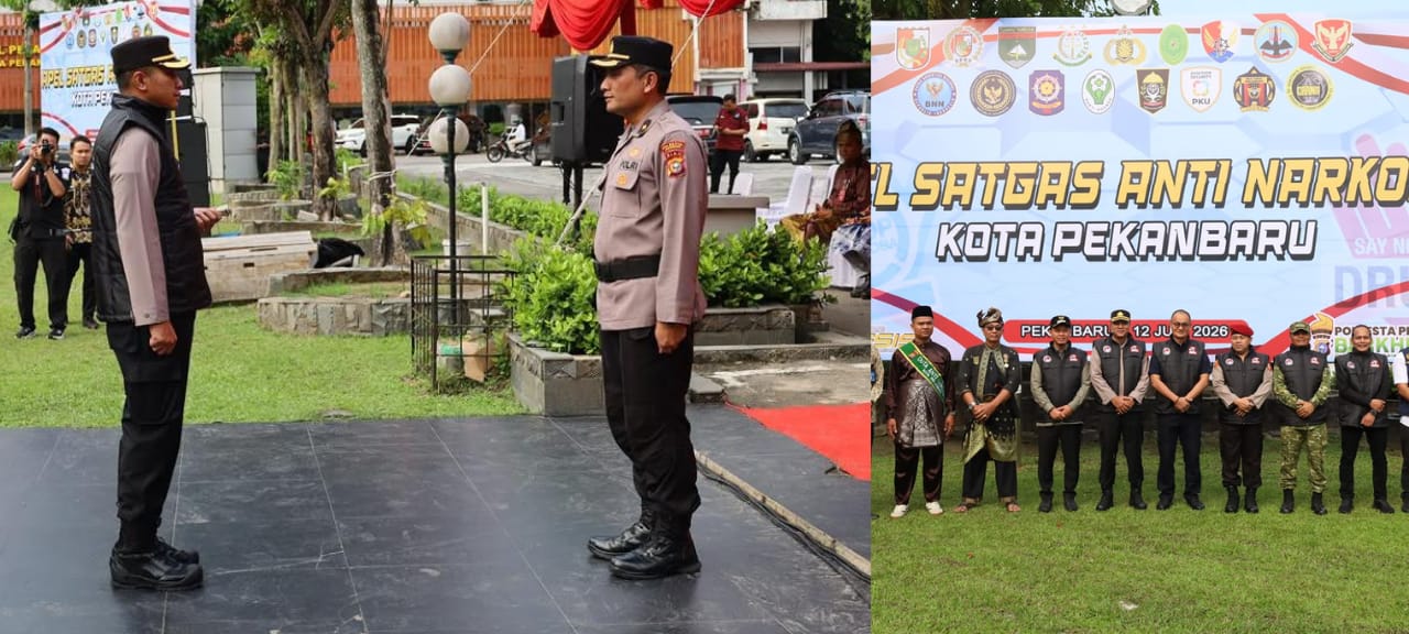 Kapolresta Pekanbaru: Setiap 1–2 Hari Satu Tersangka Narkoba Berhasil Ditangkap, Satgas Anti Narkoba Harus Jadi Garda Terdepan Pencegahan