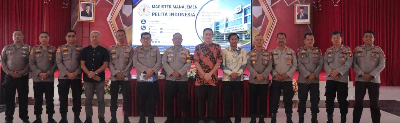 Jalin Sinergi Pendidikan: Institut Bisnis Teknologi Pelita Indonesia Gelar Audiensi & Sosialisasi di Polres Kampar, Buka Peluang Peningkatan Kualifikasi Personel